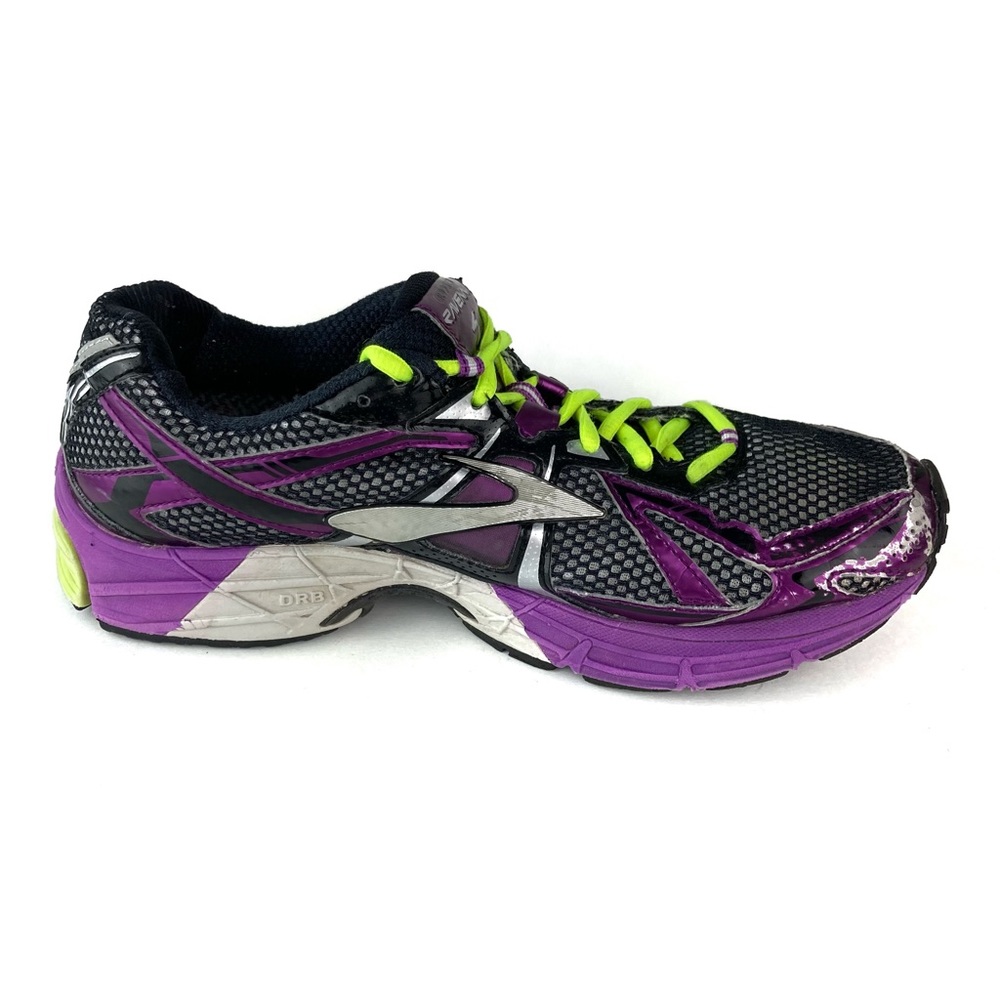 Womens Running Shoes Size 9.5 Brooks Ravenna 4 Purple Green 1201251B612